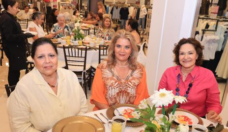  Laura Márquez, Claudia Díaz Infante y Olga Hernández.