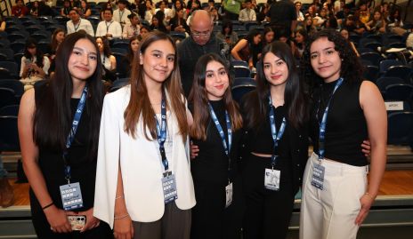  Aby Maciel, Mía Salazar, Sofía, Alejandra y Montserrat.