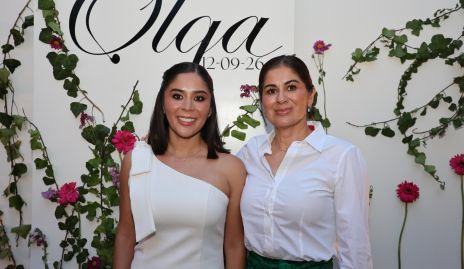  Olga González y Olga Camacho.