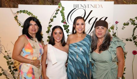  Ana Laura Covarrubias, Olga Camacho, Vianney Hernández y Verónica Esparza.