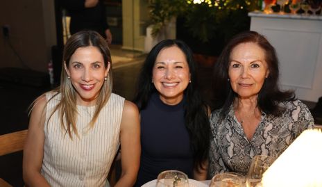  Tamara Alcalde, Mónica Terán y Paty Sainz.