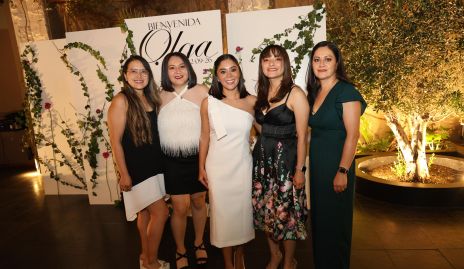  Nohemí, Vianney, Isabella, Olga Camacho y María.