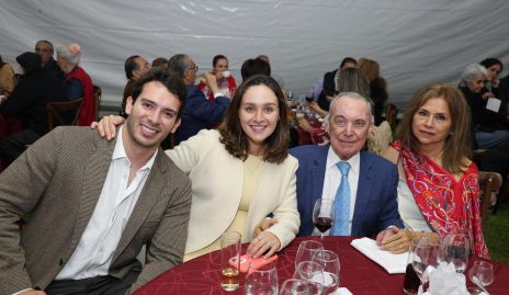  Benjamín Martín Alba, María Uría, Abelardo Uría y Koki Medina.