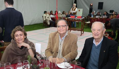  Sara Rodríguez, Alfonso Martínez y Pablo Aldrete.