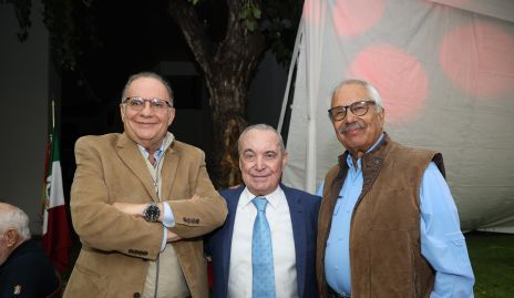  Alfonso Martínez, Abelardo Uría y Enrique Novoa.