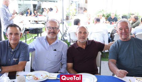  Gustavo García, Iván Esparza, Gustavo Martínez y Fernando Anaya.