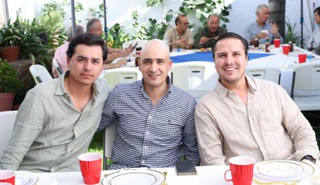  Diego Barba , Fernando García y José Manuel Ortega.