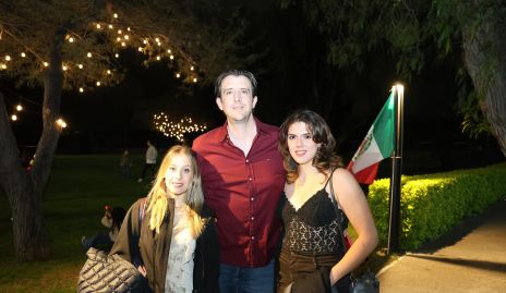  Marigel Villasana, Eduardo Alvarado y María José Revuelta.