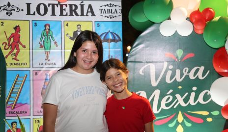  Ana Sofía Ruiz y María Fernanda García.