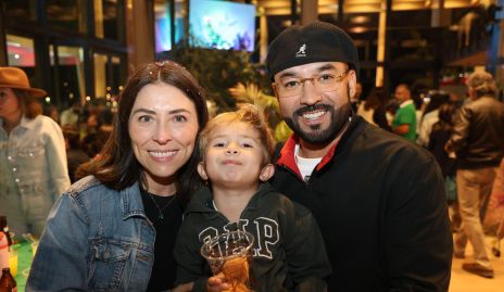  María José Treviño, Alejandro y Diego del Castillo.