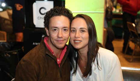  Chino Romo y Carolina Silva.