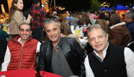  Carlos Chevaile, Juan Antonio Reverte y Juan Carlos Feres.
