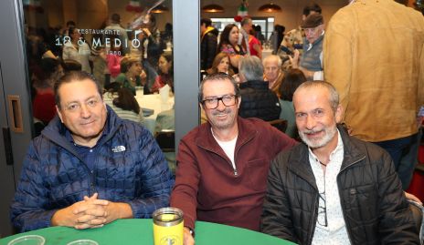  Rafael Olvera, Gerardo Cabrero y Mafer Medlich.