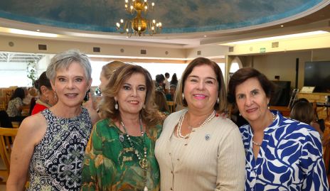  Marisol Aguirre, Marcela Gómez, Marissa Vilet y Alicia Gómez.