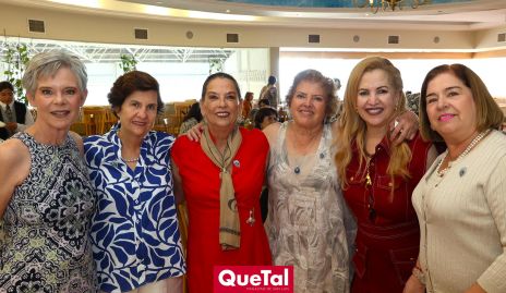  Marisol Aguirre, Alicia Gómez, Emma Ortiz, Susana Prieto, Pilar Ramírez y Marissa Vilet.