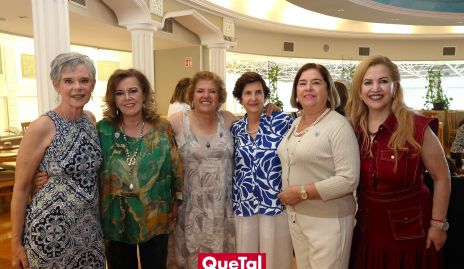  Marisol Aguirre, Marcela Gómez, Susana Prieto, Alicia Gómez, Marissa Vilet y Pilar Ramírez.