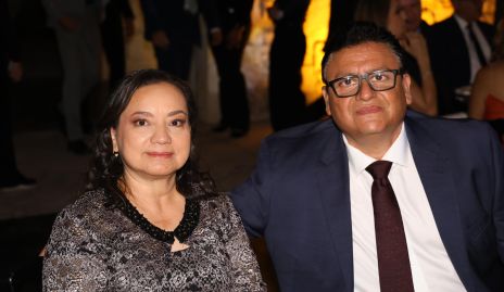   Rosy Barbosa y Gastón Cortés.