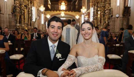  Daniel De Luna y Karina Alejandra García, ya son esposos.