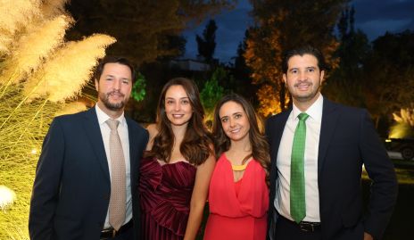  Rodrigo Planas, Paloma Díaz Infante, Ana Gaby Díaz Infante y José Benavente.