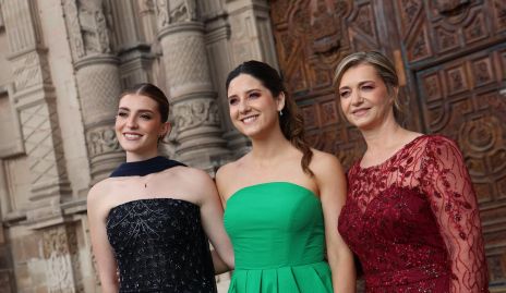  Fátima García, Miriam Díaz Infante y Amelia Padilla.