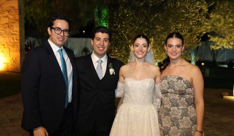  Luis Miguel Barral, Daniel de Luna, Karina y Cecilia García.