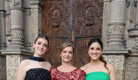  Fátima García, Miriam Díaz Infante y Amelia Padilla.