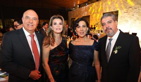  Roberto Alcalde, Bertha Barragán, Claudia Pozos y Daniel De Luna.