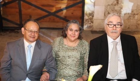  Fidel Solís, Luz María Tovar y Fernando de la Vega.