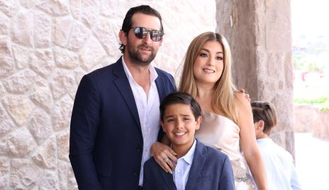  Santiago López, Silvana Zendejas y Emilio Cortés.