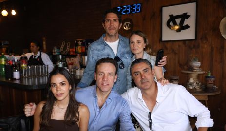  Sandra García, Alejandro Lozano, Alejandro Lomelí, Pau López y Jorge Cortés.