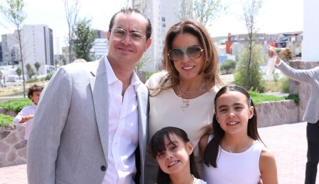  Christian Almazán, Fer Castillo, Macarena y María Pía.