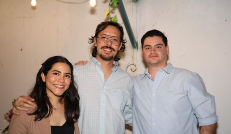  Inés Rodríguez, Carlos Cortés y Rodolfo Estrada.