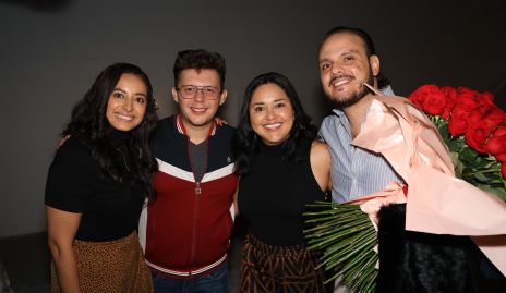  Jessica Blanco, Rodolfo Ayala, Daniela Torres y Jorge Schekeiban.