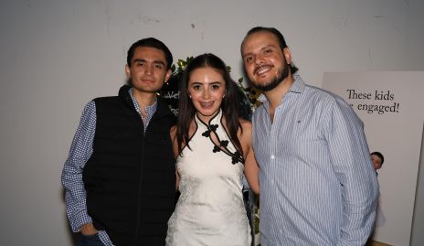  Eduardo Chong, Vale Chong y Jorge Schekeiban.