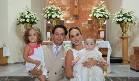  Carolina Silva, Paloma Romo, Vicente y Chino Romo.