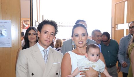  Chino Romo, Vicente Romo y Carolina Silva.