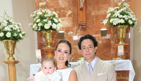  Carolina Silva, Vicente y Chino Romo.