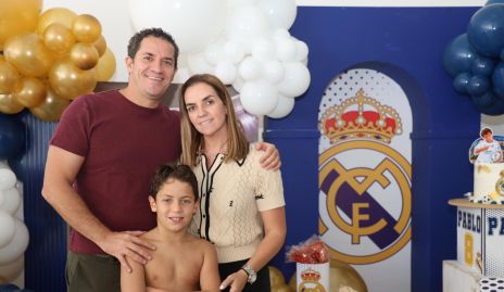  René Pierdant, Rocío Muriel y Pablo Pierdant.