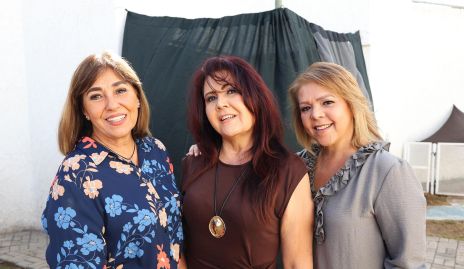 Adriana Alcalde, Ana Fonte y Rocío Covarrubias.