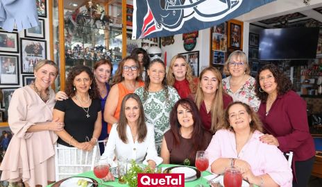  Raquel Soriano, Norma Narváez, Rocío Ruiz, Carmen Alejo, Gaby Lozano, Carmen Leos, Carolina Pérez, Tere Martínez, Lucero Gouyonnet, Ana Fonte y Claudia Serment.