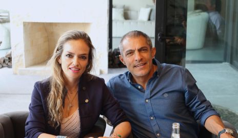  Vero Alvarado y Arturo González .