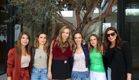  Marifer Leal, Lourdes Orozco, Marcela Rubio, Vero Alvarado, Bibi Perea y Karina Hernández.