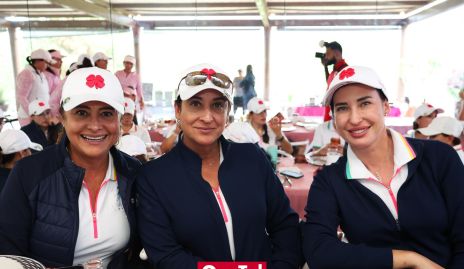  Paty Lara, Blanca Cantú y Olesia Shevchenko.