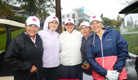 Paty Lara, Cinthia Pérez, Laura Hallal, Gigi Cantalapiedra y Rocío Moctezuma.
