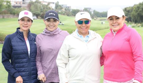  Fary Elizalde, Paty Ruiz, Angélica Pardiñas y Claudia Alcalá.