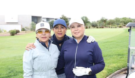  Liliana Fernández, Leoncia Sandoval y Cecilia Rodríguez.