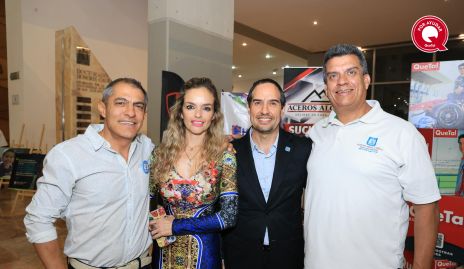  Vero Alvarado, Turra González, Edgar Fridman y Marco Antonio Ruiz.