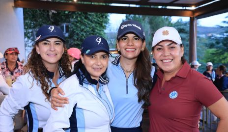  Paty Hallal, Carla Ruiz, Lynette Estrada y Libet Oliva.