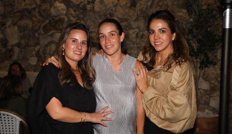  Isa López, Ximena Castillo y Fer Castillo.