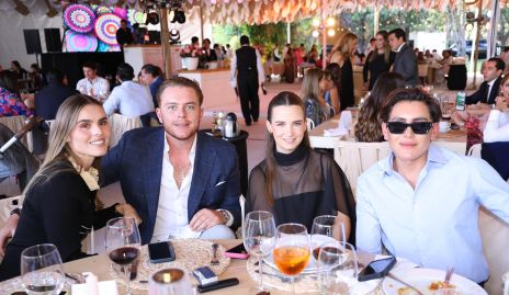  Laura de Urquizar, Ismael Rábago, María González y Oswaldo Ruiz.